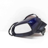 Oglinda Laterala Stanga Audi Q5 FY 2017 Negru Portocaliu Mekra Isotrade Unghi Mort Echivalente: 562850120h, 018.108-00a, 201.188