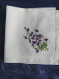 Batistă de colecție cu broderie model floral