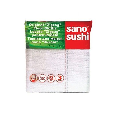 Sano Sushi Zigzag Floor Cloth Lavete Pentru Pardoseala foto