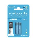 Set 2 baterii Panasonic Eneloop Lite DECT NEW R03 AAA 550mAh BK-4LCCE/2DE