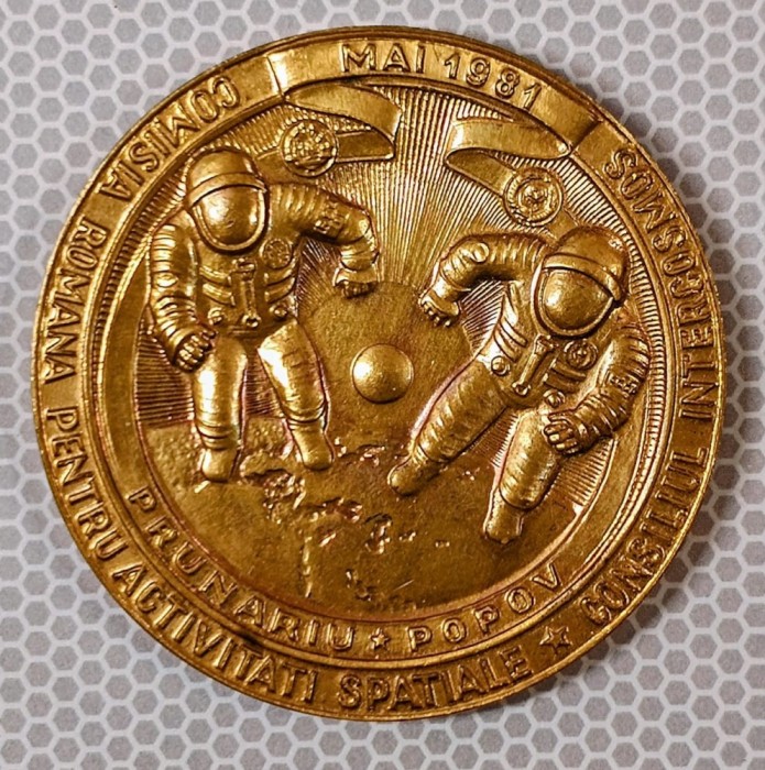 MEDALIA PRUNARIU-POPOV 1981