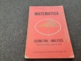 Geometrie analitica, manual pentru clasa a XI- a -Constantin Udriste , ,R13/0