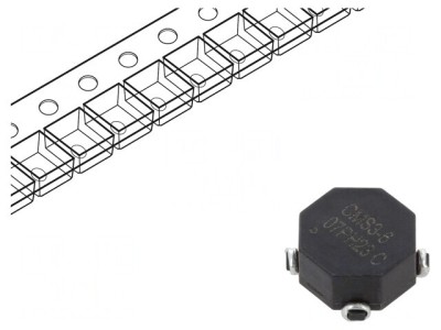 Inductor Common Mode SMD 217uH 2.85A 13.97x13.97x6mm 20m&amp;Omega; foto