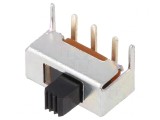 Comutator Glisant 2 Poz SPDT 0.2A 30VDC ON-ON PCB THT