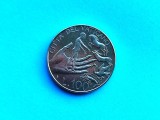 100 Lire 1988 Vatican-UNC-RAR-luciu de batere