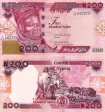 Bancnota Nigeria 200 Naira 2023 UNC, Necirculata