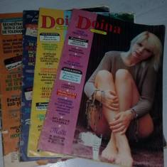 Lot 4 Reviste DOINA,Reviste 1995/1996,de colectie