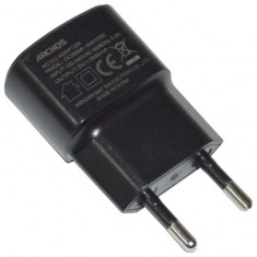 Adaptor Priza USB ARCHOS DCS698-0501000 5V - 1000mA Negru Original foto