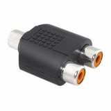 Adaptor RCA mama - 2 x RCA mama - 126707