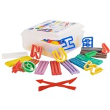 Set de modelaj educativ cu litere si cifre ABC &amp; 123 pentru copii 4+