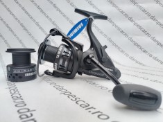 Mulineta Crap Feeder SAIMINO TA18-40FR cu baitrunner 0.28/270m si 12 rulmenti