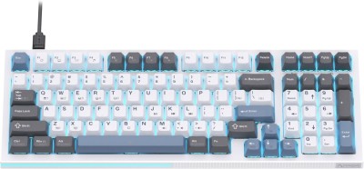 Tastatură mecanică KEMOVE, iluminată 98 de taste, aspect 96% QWERTY, cu fir foto