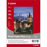 Hartie Foto Canon SG-201A4, 20 sheets A4 photo paper 260g/m2, Photo Paper Plus Semi-gloss BS1686B021AA