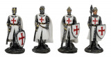 Figurina Cavaler Medieval Templier 7.5 cm