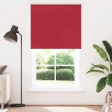 VidaXL Jaluzea cu rolă opaca Roșu 135x210 cm Latime material 131,6 cm