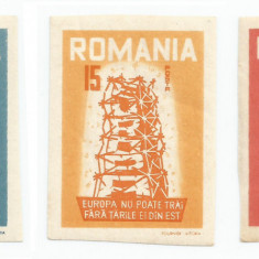 *Spania/Romania, Exil romanesc, em. a VII-a, Europa 1956 (2), ned., 1956, MNH