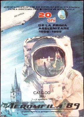 20 ANI DE LA PRIMA ASELENIZARE 1969-1989-ASOCIATIA FILATELISTILOR DIN ROMANIA-259360 foto