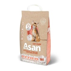 Asternut igienic biodegradabil pentru pisici Asan, 10L