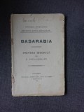 BASARABIA, PRIVIRE ISTORICA - G. POPA-LISSEANU
