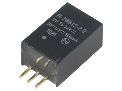 Convertor DC/DC 24W 12V 2A foto