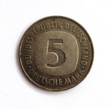 moneda tiraj mic GERMANIA 5 mark 1978 ( J ) _ km # 140.1 _ rara