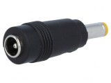 Adaptor Ștecher Drept cu Intrare 5.5/2.1 și Ieșire 4.8/1.7 6A
