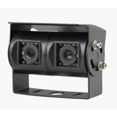 Camera Marsarier Dubla Reglabila 12V-24V Pentru Camioane Autocare Bus-uri C508 668444