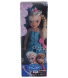 Regatul de Gheață Păpușă Prințesă cu Coronă