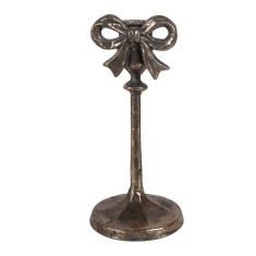 Sfesnic lumanare metal auriu &Oslash; 9x20 cm