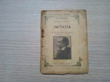 IMITATIA - Din punct de Vedere Psicho-Social - N. Vaschide - 1900, 80 p., Alta editura
