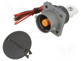Conector alimentare DC mamă &icirc;nşurubare AMPHENOL GEC IP67 40-125&deg;C
