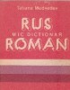 Mic dictionar rus-roman