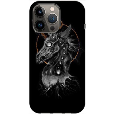 Husa compatibila cu Apple iPhone 12 Mini Cursed Unicorn, Silicon, TPU, Viceversa foto