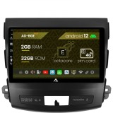 Cumpara ieftin Navigatie Mitstubishi Outlander Peugeot 4007 Citroen C-Crosser, Android 12, E-Octacore 2GB RAM + 32GB ROM, 9 Inch - AD-BGE9002+AD-BGRKIT276