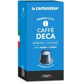 Cafea Deca, 10 capsule de aluminiu compatibile Nespresso, La Capsuleria