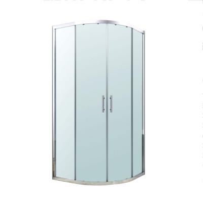 Cabină de duș curbată Soul 80x80 cm fără cădiță foto