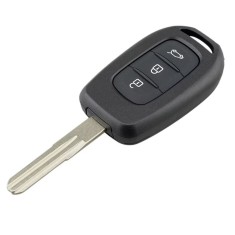 Carcasa cheie auto Techstar cu 3 butoane pentru Dacia Logan, Sandero, Duster, Dokker &ndash; compatibil 2016+