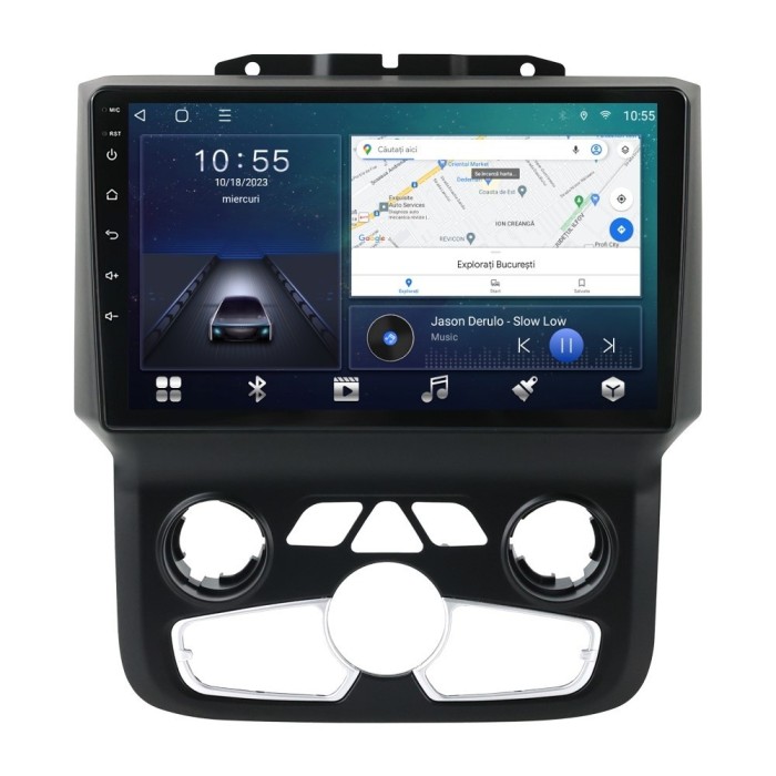 Navigatie dedicata cu Android Dodge RAM 2013 - 2018, clima automata, 2GB RAM,