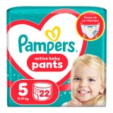 Cumpara ieftin Scutece chilotel Active Baby Pants, marimea 5, 11-17 kg, 22 bucati, Pampers