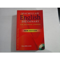 ENGLISH DICTIONARY for advanced learners - MACMILLAN + CD-ROM