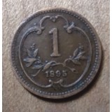 AUT AustroUngaria 1 heller 1895