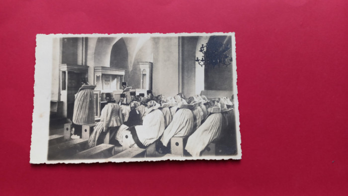 Sibiu Hermannstadt Gusterita Vesper Hammersdorf Slujba religioasa Foto Fischer