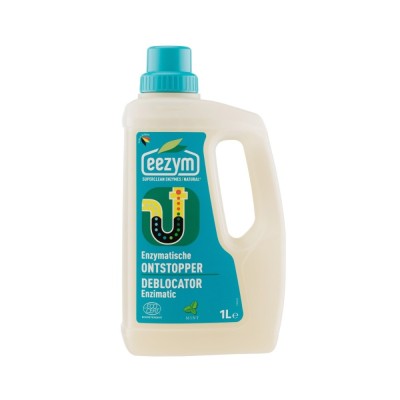 Solutie Bio-Enzimatica desfundare tevi si scurgeri Eezym, menta, 1 L foto