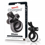 Inel vibrator - The Screaming O Charged Ohare Black