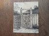 DESEN IN PENITA, HENRY GHICA, 1925* POARTA, Natura statica, Cerneala, Realism