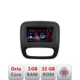 Navigatie Renault Trafic 2014-2017 D-rt09 Octa Core cu Android Radio Bluetooth Internet GPS WIFI DSP 3+32 GB 4G v1 LENOVO LITE CarStore Technology
