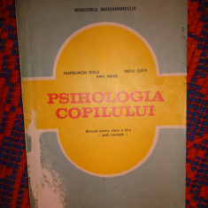 Psihologia copilului - Pantelimon Golu , Mielu Zlate , Emil Verza