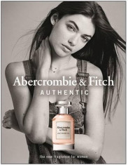 Abercrombie &amp;amp; Fitch Authentic EDP 100ml pentru Femei produs fara ambalaj foto