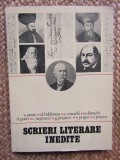 V. Aaron, Al. Beldiman, C. Conachi - Scrieri literare inedite AUTOGRAFE