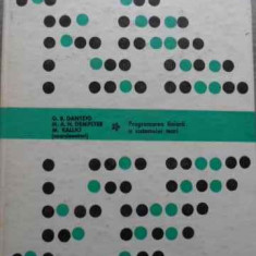Programarea Liniara A Sistemelor Mari Vol.1 - G.b. Dantzig M.a.h. Dempster M. Kallio ,524260